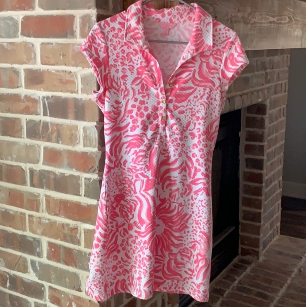 Lilly pulitzer lion polo dress